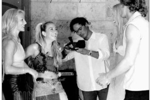 Noelia video shooting - Miami Beach 2002 Noelia video shooting - Miami Beach 2002